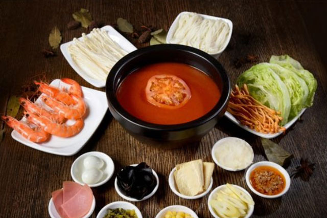 Spread of Chinese dishes